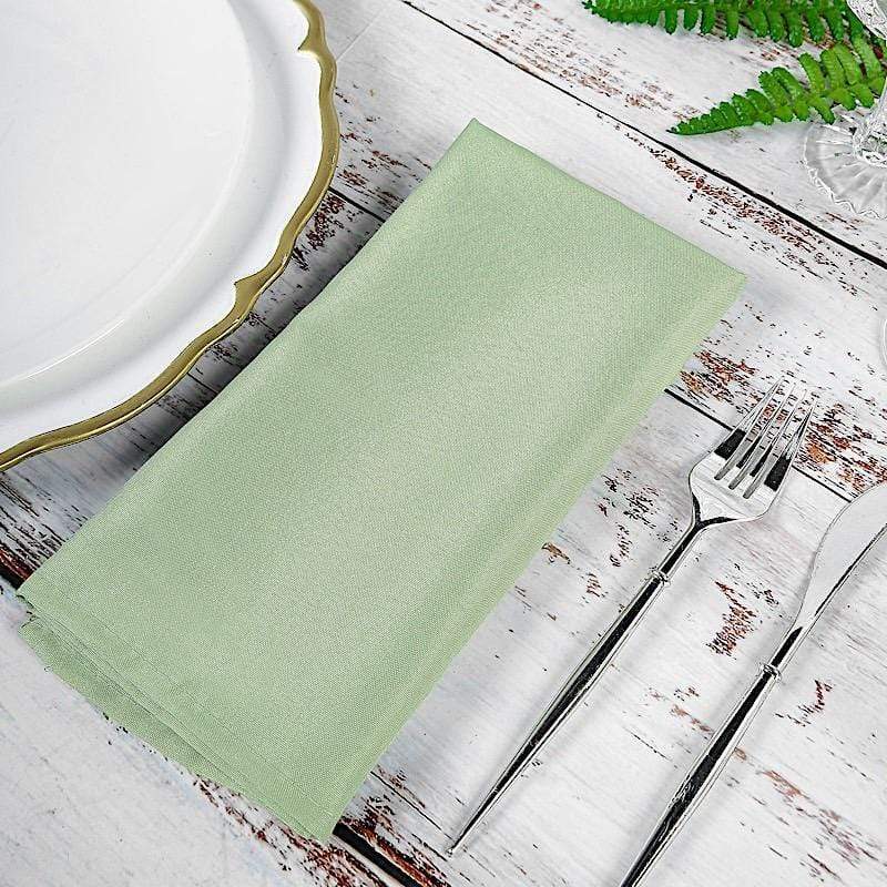 5 Polyester Napkins 20" x 20"