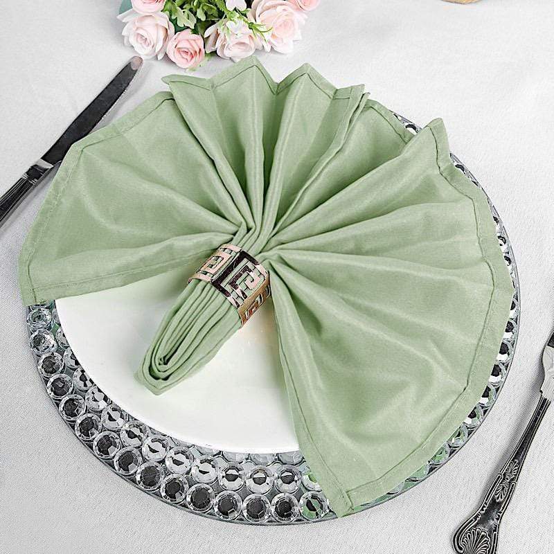 5 Polyester Napkins 20" x 20"