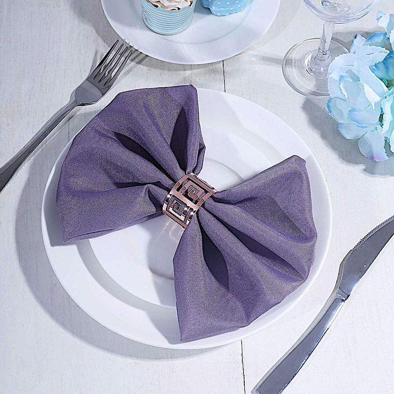 5 Polyester Napkins 20