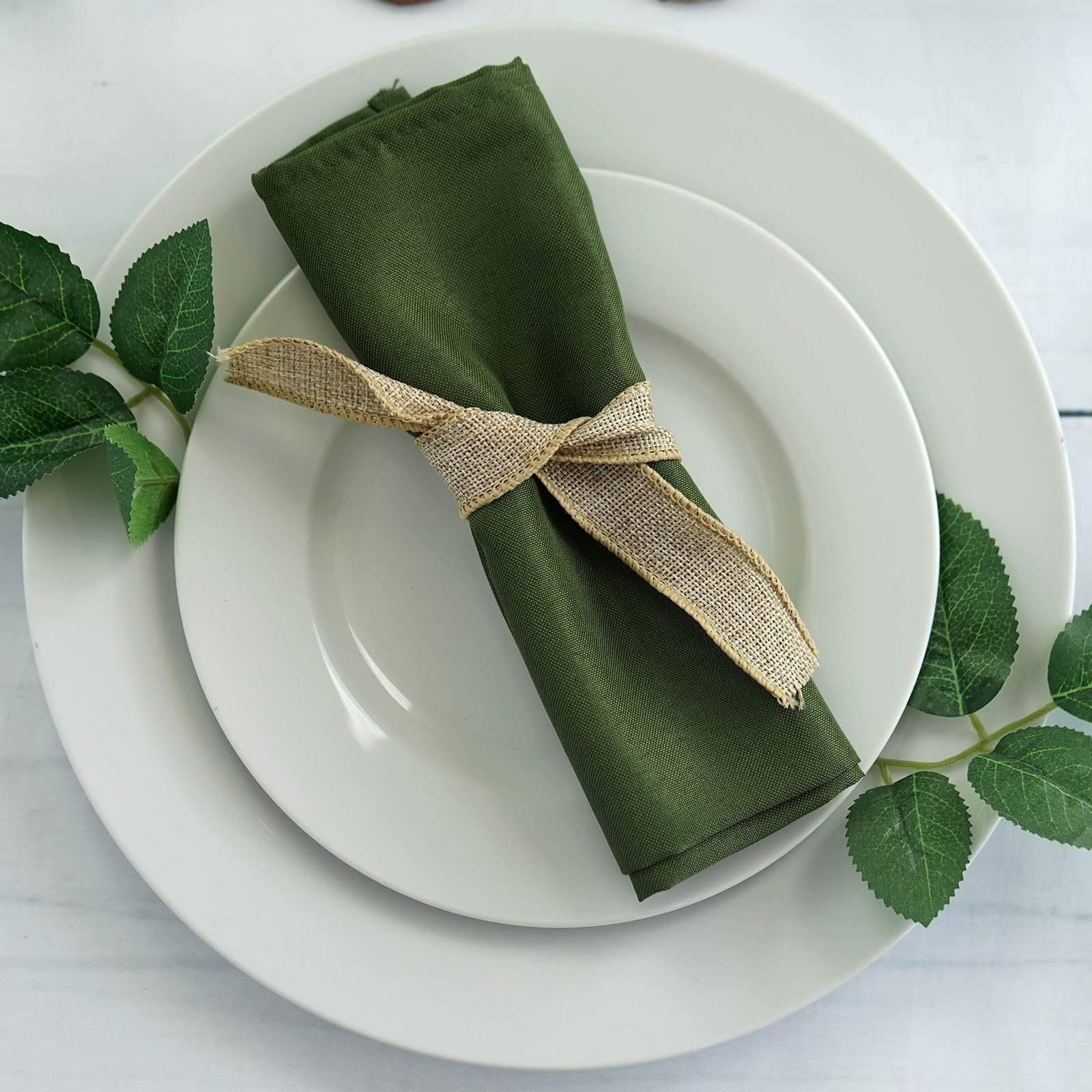 5 Polyester Napkins 20