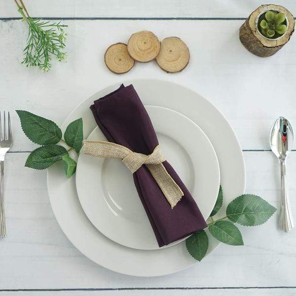 5 Polyester Napkins 20