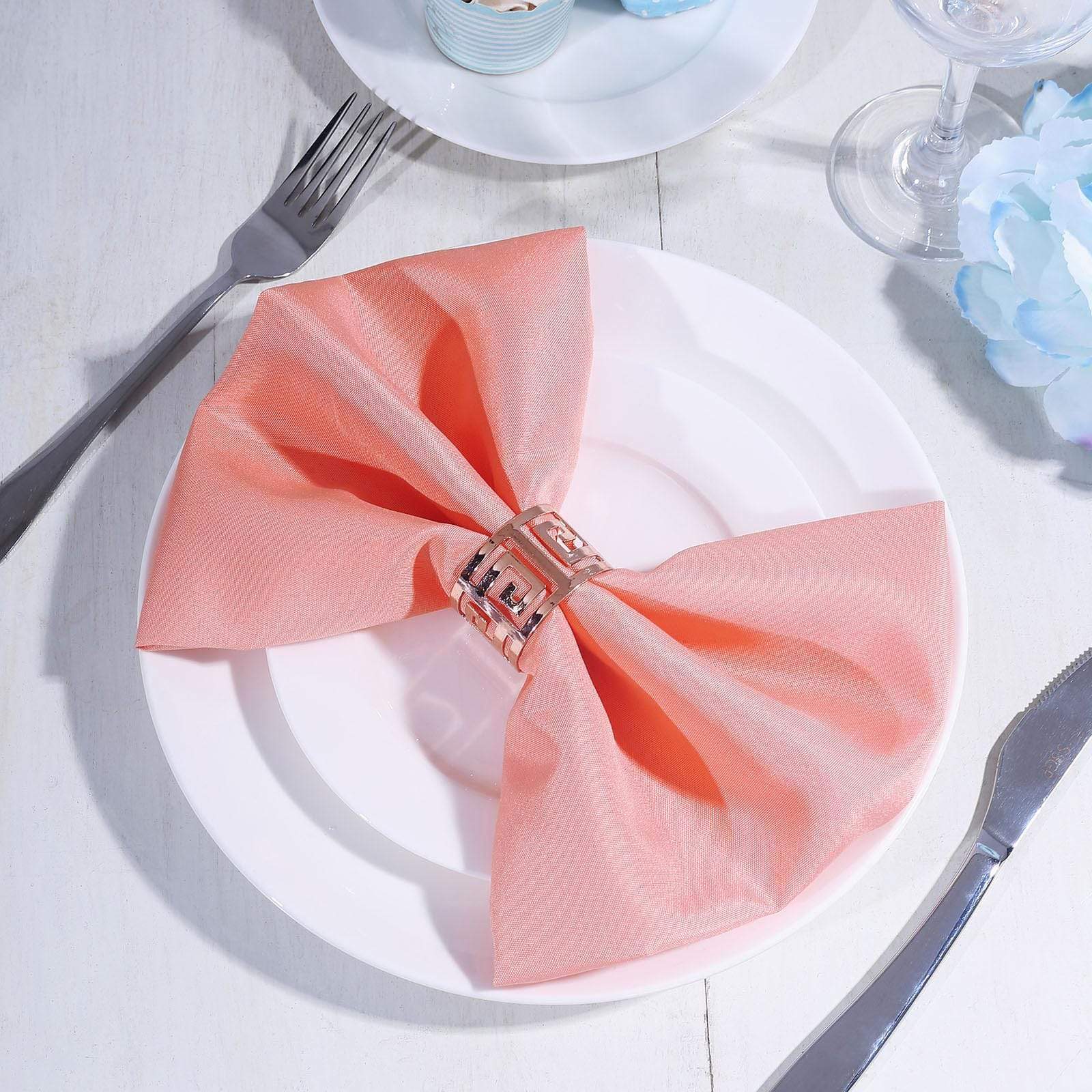 5 Polyester Napkins 20