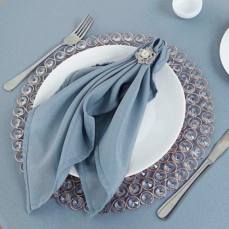5 Polyester Napkins 20