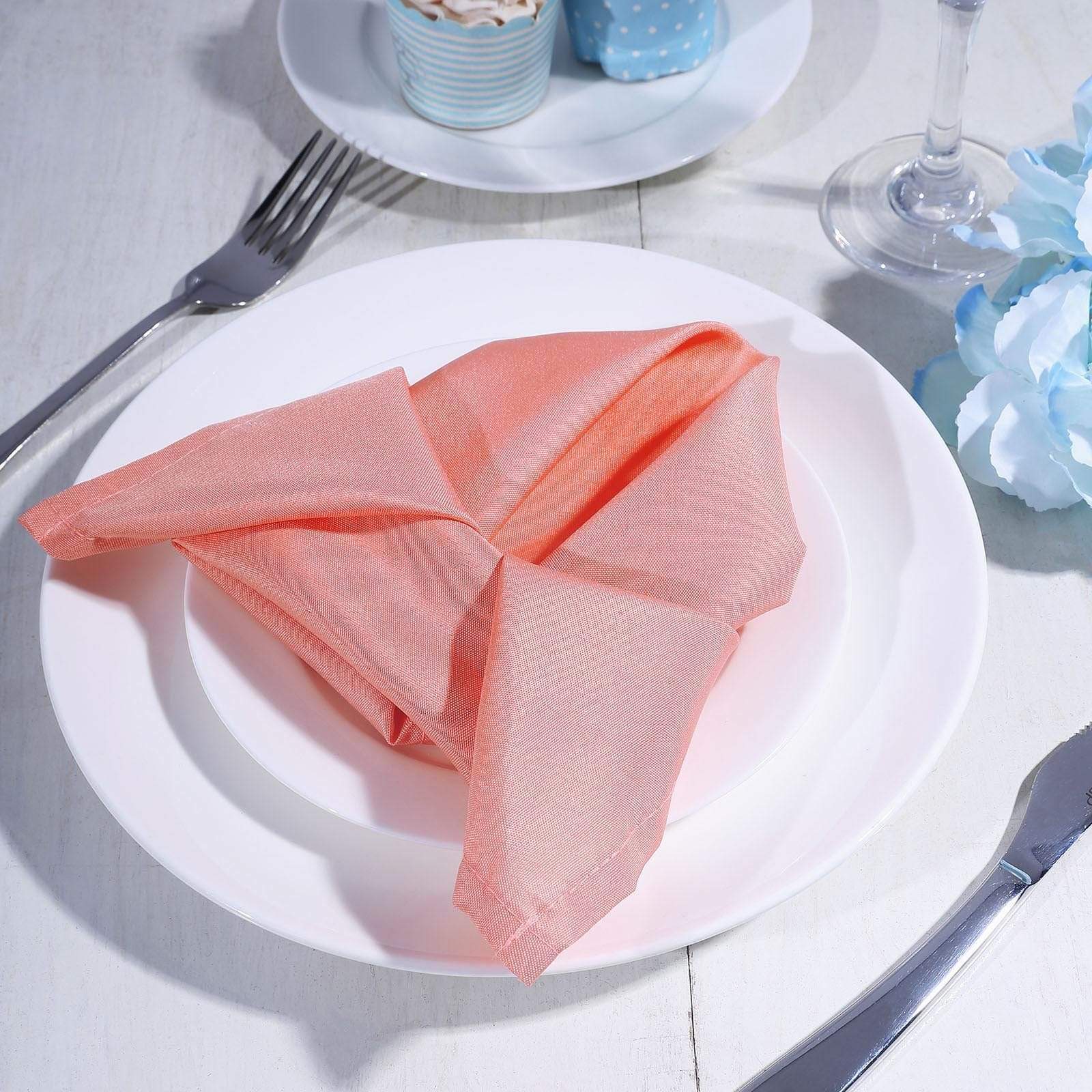 5 Polyester Napkins 20