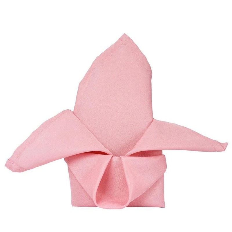 5 Polyester Napkins 20" x 20" NAP_PLY_PINK