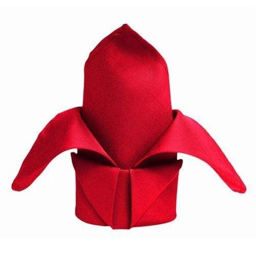 5 Polyester Napkins 20" x 20" NAP_PLY_RED