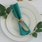 5 Polyester Napkins 20" x 20" NAP_PLY_TURQ