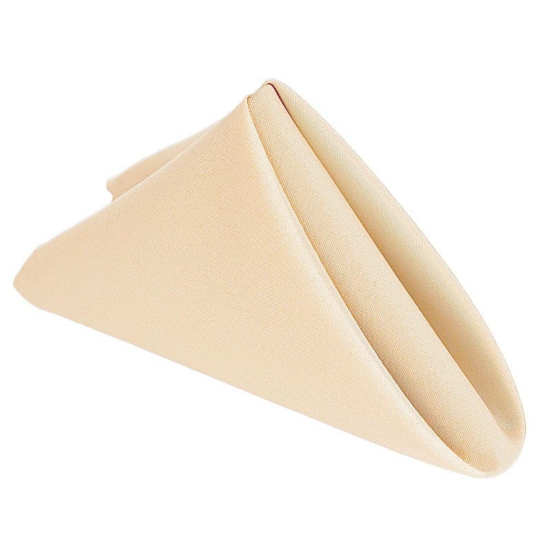 5 Polyester Table Napkins 17" x 17"