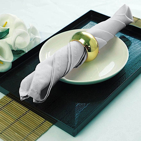 5 Polyester Table Napkins 17