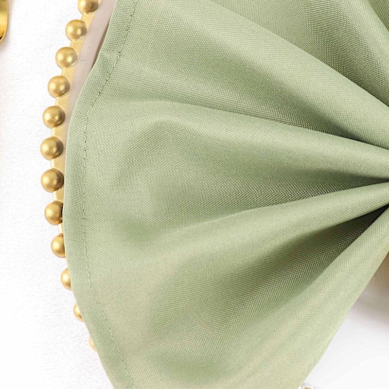 5 Polyester Table Napkins 17" x 17"