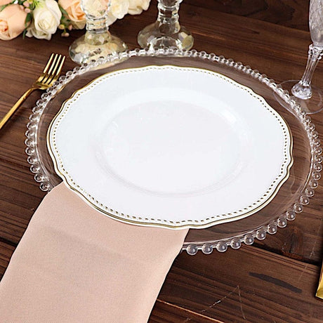 5 Polyester Table Napkins 17