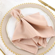 5 Polyester Table Napkins 17" x 17"