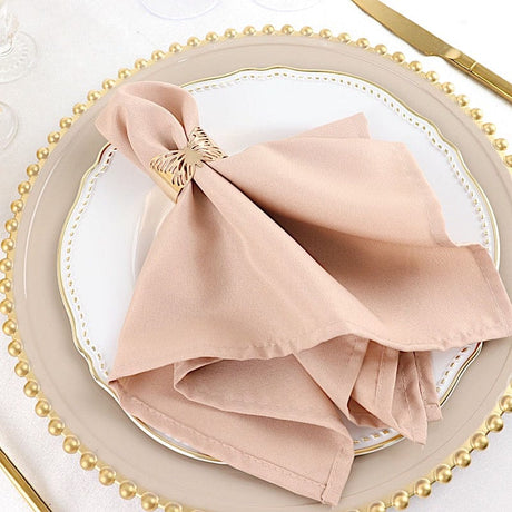 5 Polyester Table Napkins 17