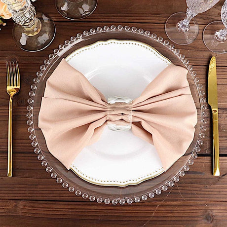 5 Polyester Table Napkins 17