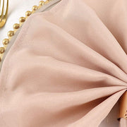 5 Polyester Table Napkins 17" x 17"