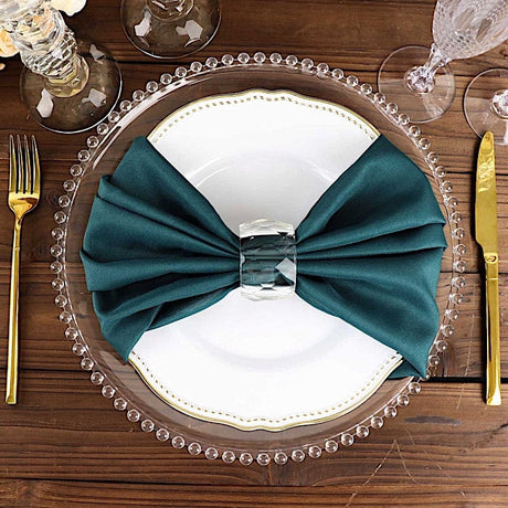 5 Polyester Table Napkins 17