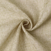 5 Rustic 19" x 19" Faux Burlap Dinner Table Napkins