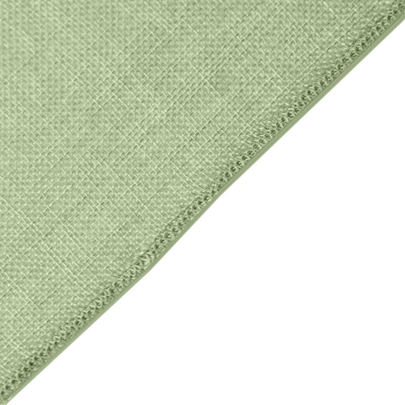 5 Rustic 19" x 19" Faux Burlap Dinner Table Napkins