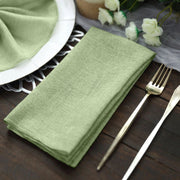 5 Rustic 19" x 19" Faux Burlap Dinner Table Napkins