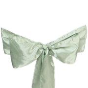 5 Satin Chair Sashes Bows Ties Wedding Decorations