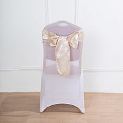 5 Satin Chair Sashes Bows Ties Wedding Decorations SASHP_SS_081