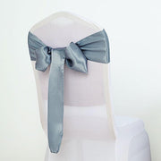 5 Satin Chair Sashes Bows Ties Wedding Decorations SASHP_SS_086