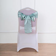 5 Satin Chair Sashes Bows Ties Wedding Decorations SASHP_SS_087