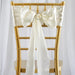 5 Satin Chair Sashes Bows Ties Wedding Decorations SASHP_SS_IVR