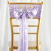 5 Satin Chair Sashes Bows Ties Wedding Decorations SASHP_SS_LAV