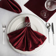 5 Satin Napkins 20" x 20"