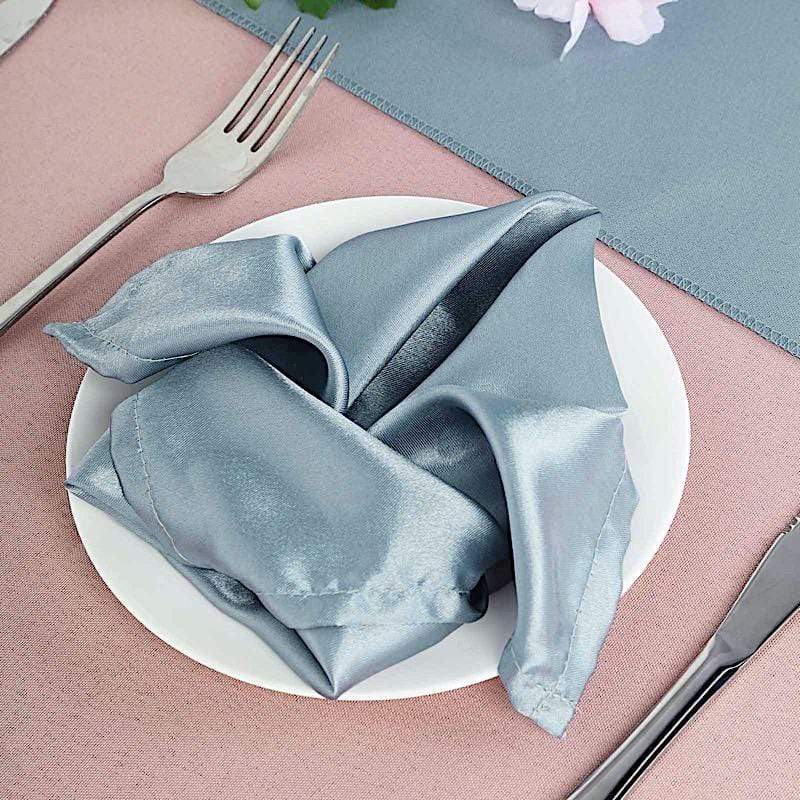 5 Satin Napkins 20" x 20"