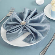 5 Satin Napkins 20" x 20"