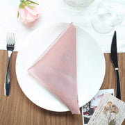 5 Satin Napkins 20" x 20"