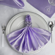 5 Satin Napkins 20" x 20"