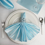 5 Satin Napkins 20" x 20"