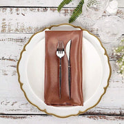 5 Satin Napkins 20" x 20"