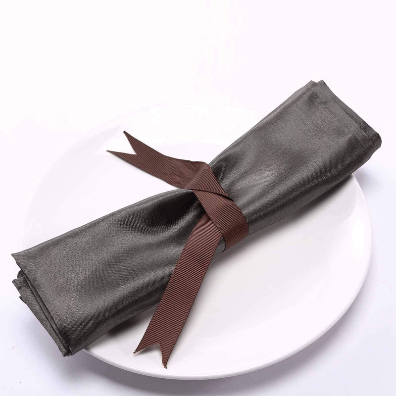 5 Satin Napkins 20" x 20"