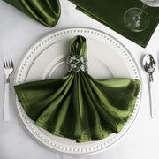 5 Satin Napkins 20" x 20"