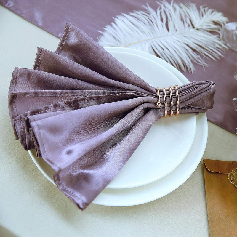 5 Satin Napkins 20" x 20" NAP_STN_073