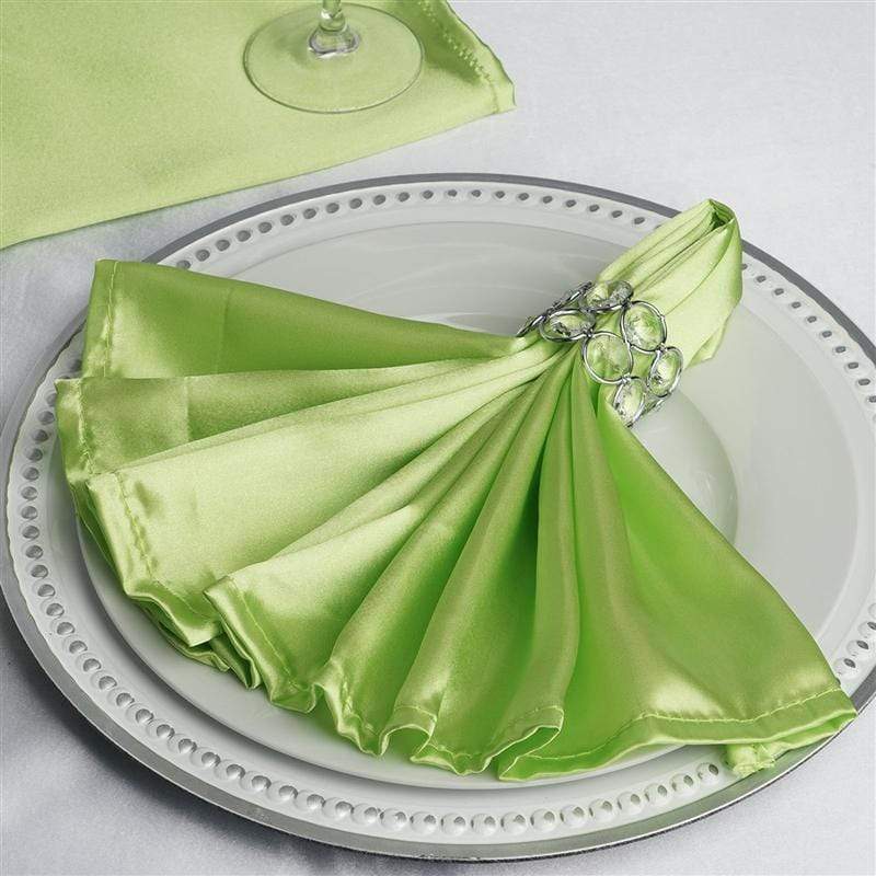5 Satin Napkins 20" x 20" NAP_STN_APPL