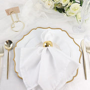 5 Sign Holders 5" Paperclip Metal Table Number Stands - Gold CARD_MET_006_5_GOLD