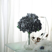 5 Silk Hydrangea Bushes for Floral Arrangements