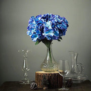 5 Silk Hydrangea Bushes for Floral Arrangements