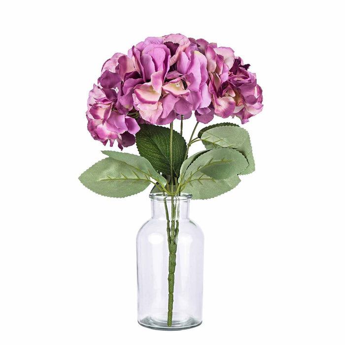 5 Silk Hydrangea Bushes for Floral Arrangements ARTI_HYD01_082