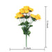 5 Tall Artificial Silk Sunflower Bushes with 70 Flowers - Yellow ARTI_868_YELx9