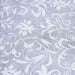 50 ft long Floral Lace Aisle Runner - White RUNER_LACE_50