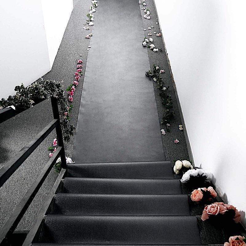 50 ft long Glittered Wedding Aisle Runner