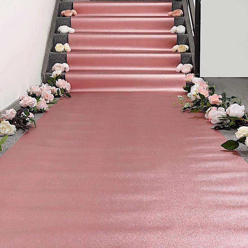 50 ft long Glittered Wedding Aisle Runner