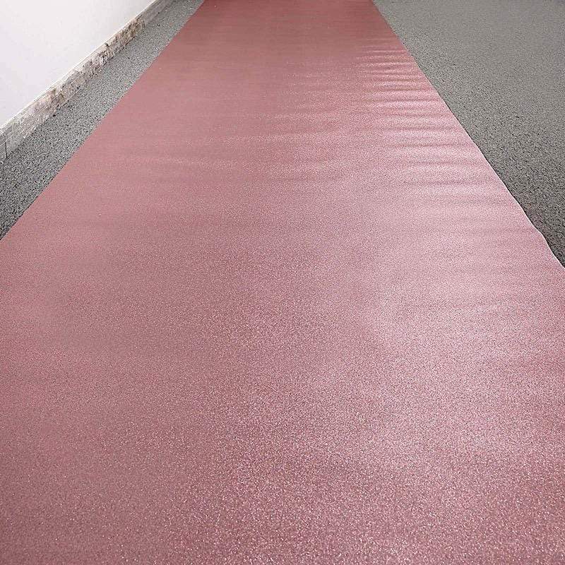 50 ft long Glittered Wedding Aisle Runner