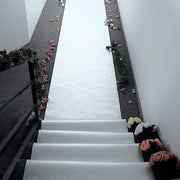 50 ft long Glittered Wedding Aisle Runner